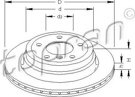 Topran 501 717 - Discofreno autozon.pro