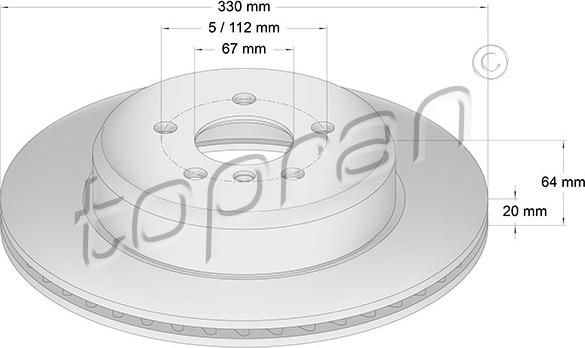 Topran 503 974 - Discofreno autozon.pro