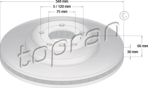 Topran 503 161 - Discofreno autozon.pro