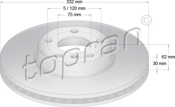 Topran 502 031 - Discofreno autozon.pro