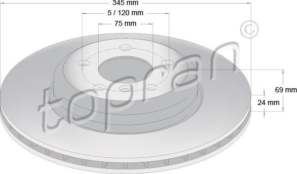 Topran 502 241 - Discofreno autozon.pro