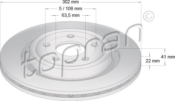 Topran 600 646 - Discofreno autozon.pro