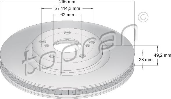 Topran 600 614 - Discofreno autozon.pro