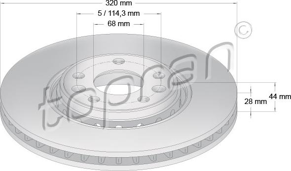 Topran 631 151 - Discofreno autozon.pro