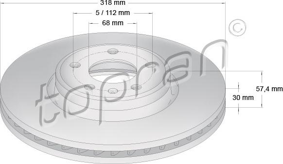 Topran 631 152 - Discofreno autozon.pro