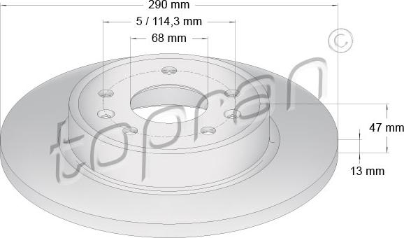 Topran 631 160 - Discofreno autozon.pro