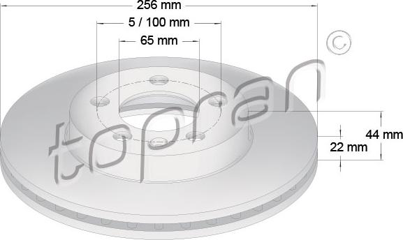 Topran 631 175 - Discofreno autozon.pro