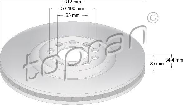 Topran 109 524 - Discofreno autozon.pro