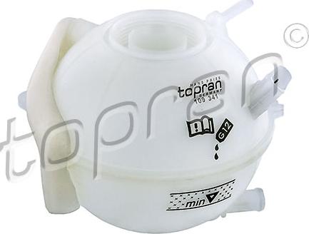 Topran 109 341 - Serbatoio compensazione, Refrigerante autozon.pro