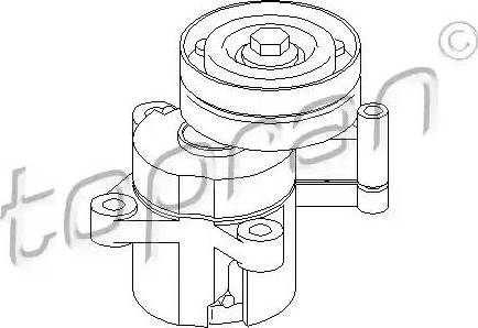 Topran 109 796 - Tendicinghia, Cinghia Poly-V autozon.pro