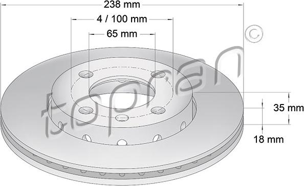 Topran 104 027 - Discofreno autozon.pro