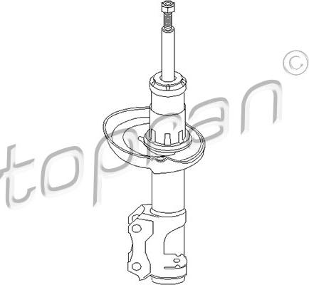 Topran 108 367 - Ammortizzatore autozon.pro