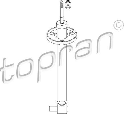 Topran 108 377 - Ammortizzatore autozon.pro