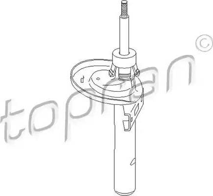 Topran 108 270 - Ammortizzatore autozon.pro