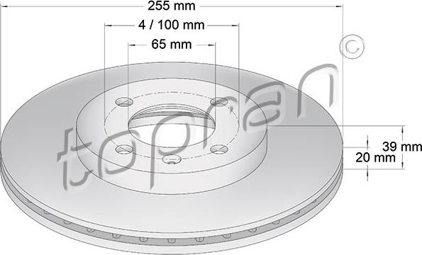 Topran 103 408 - Discofreno autozon.pro