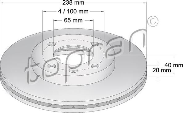 Topran 103 407 - Discofreno autozon.pro