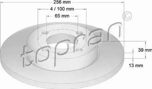 Topran 103 525 - Discofreno autozon.pro