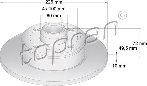 Topran 103 526 - Discofreno autozon.pro