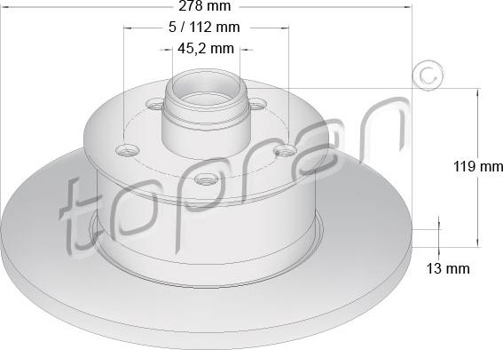 Topran 103 263 - Discofreno autozon.pro