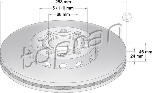 Topran 103 756 - Discofreno autozon.pro