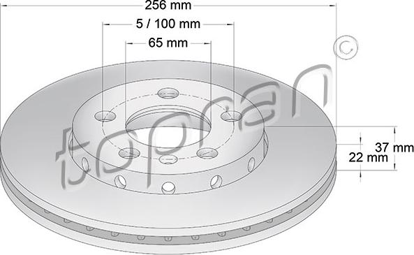 Topran 107 680 - Discofreno autozon.pro