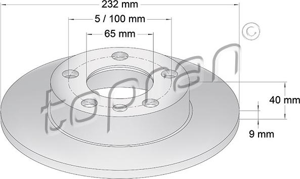 Topran 107 683 - Discofreno autozon.pro