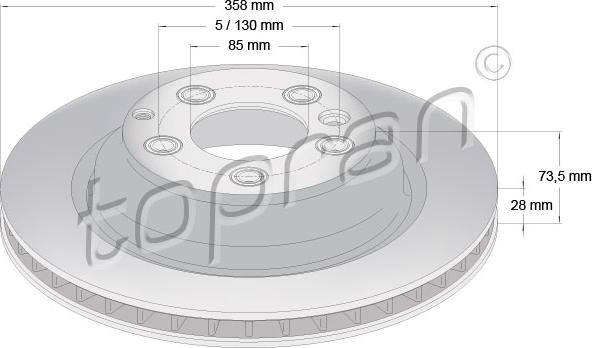 Topran 114 562 - Discofreno autozon.pro