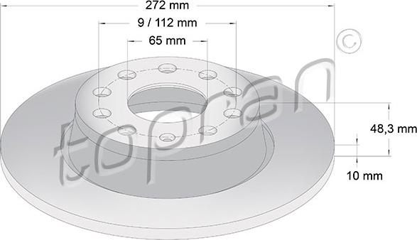 Topran 114 027 - Discofreno autozon.pro