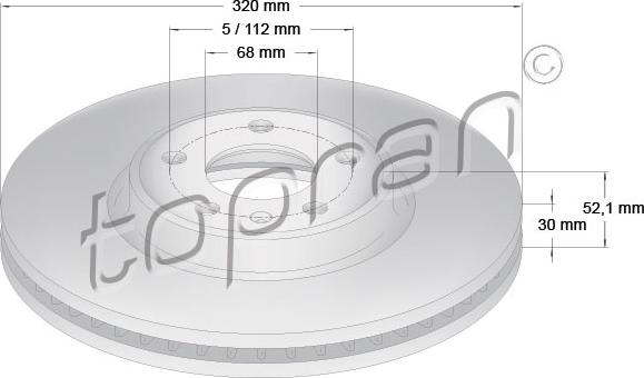 Topran 115 520 - Discofreno autozon.pro