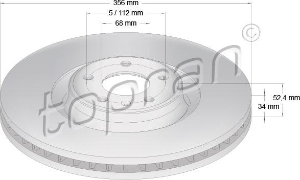 Topran 116 385 - Discofreno autozon.pro