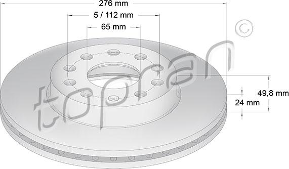 Topran 116 796 - Discofreno autozon.pro