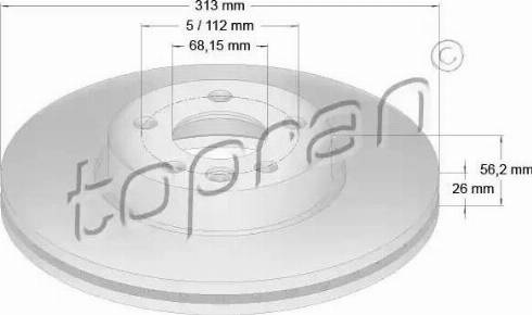 Topran 110 431 - Discofreno autozon.pro