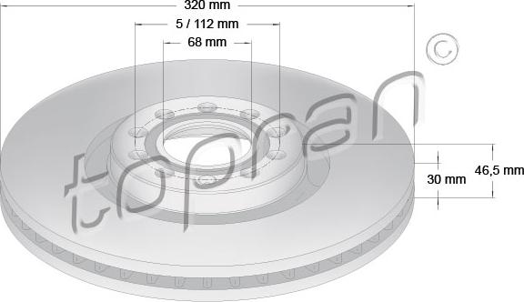 Topran 110 432 - Discofreno autozon.pro