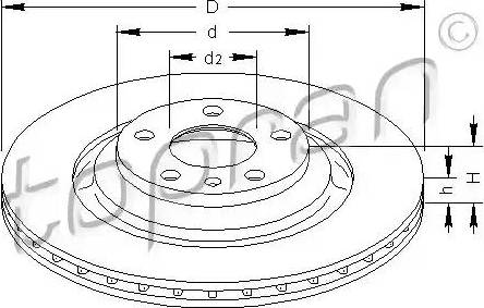 Topran 110 424 - Discofreno autozon.pro