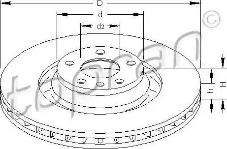 Topran 110 423 - Discofreno autozon.pro