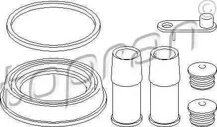 Topran 110 541 - Kit riparazione, Pinza freno autozon.pro