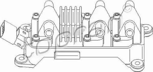 Topran 110 571 - Bobina d'accensione autozon.pro