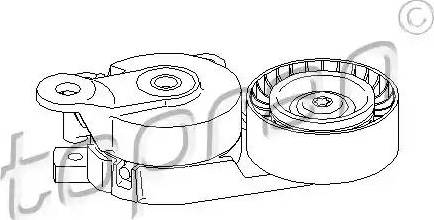 Topran 110 380 - Tendicinghia, Cinghia Poly-V autozon.pro