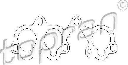 Topran 111 920 - Guarnizione, Collettore aspirazione autozon.pro