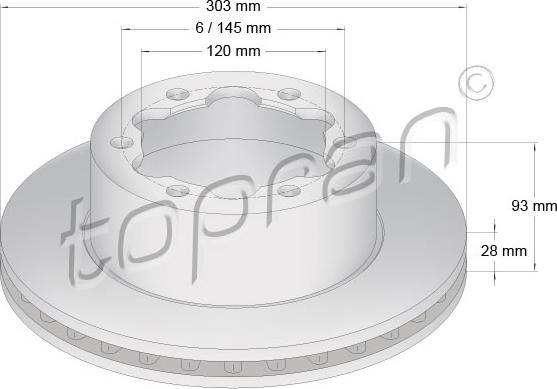 Topran 111 653 - Discofreno autozon.pro