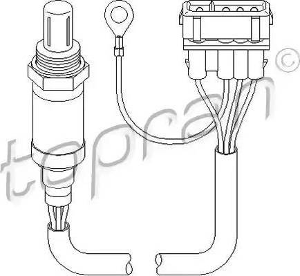 Topran 111 605 - Sonda lambda autozon.pro