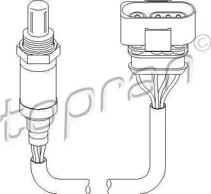 Topran 111 601 - Sonda lambda autozon.pro