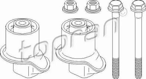 Topran 111 007 - Kit riparazione, Corpo assiale autozon.pro