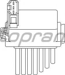 Topran 111 035 755 - Resistenza, Ventilatore abitacolo autozon.pro