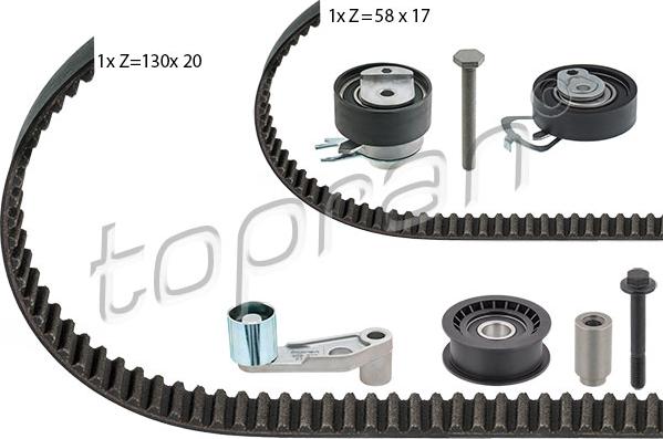 Topran 111 196 - Kit cinghie dentate autozon.pro