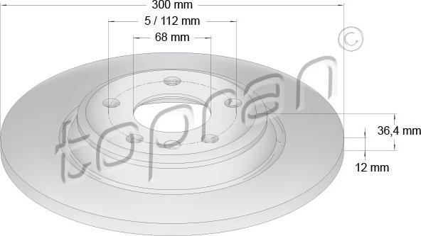 Topran 113 011 - Discofreno autozon.pro