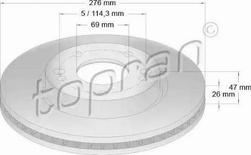 Topran 820 618 - Discofreno autozon.pro