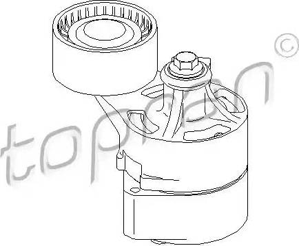 Topran 304 105 - Tendicinghia, Cinghia Poly-V autozon.pro