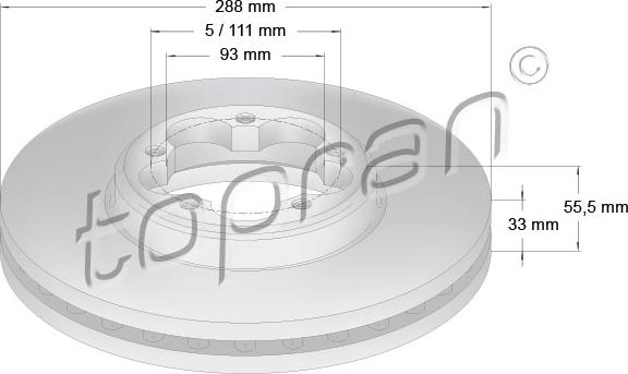 Topran 305 047 - Discofreno autozon.pro