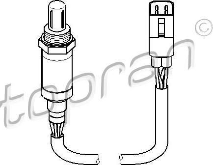 Topran 300 589 - Sonda lambda autozon.pro